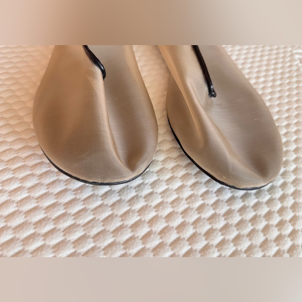 Clear Mesh & Black Trim Flats- Like KHAITE! - Picture 12 of 14